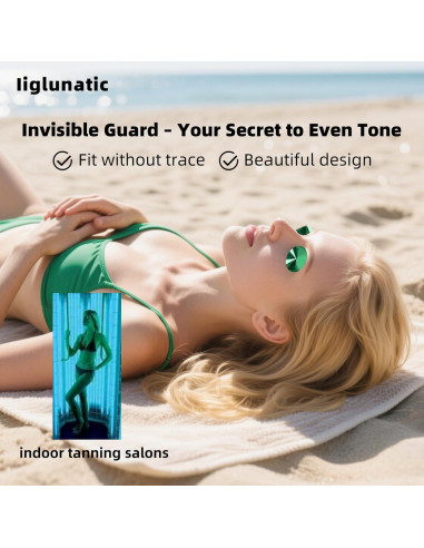 Gafas de bronceado desechables Iiglunatic 50 unidades UV