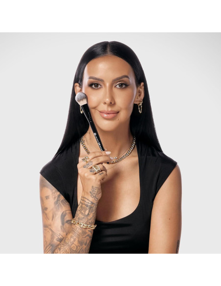 Brocha Multi-Pro BK Beauty N17 Doble Cara para Maquillaje