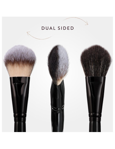 Brocha Multi-Pro BK Beauty N17 Doble Cara para Maquillaje