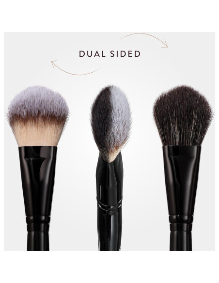 Brocha Multi-Pro BK Beauty N17 Doble Cara para Maquillaje