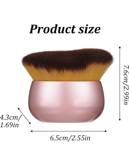 Brocha de Maquillaje Corporal Hpmjz Extra Grande 7.6 cm