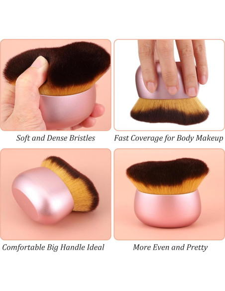 Brocha de Maquillaje Corporal Hpmjz Extra Grande 7.6 cm