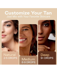 Gotas Autobronceadoras Wonder Family - Mezcla Personalizable 199g 2