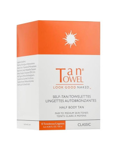 Toallitas de bronceado autoadhesivas Tan Towel Clásico 10 unidades