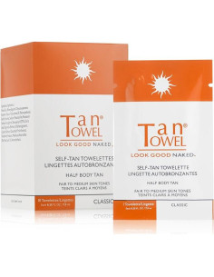 Toallitas de bronceado autoadhesivas Tan Towel Clásico 10 unidades 2