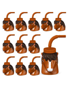 Tazas de Animales de Granja Roshtia 12 Piezas 325 ml