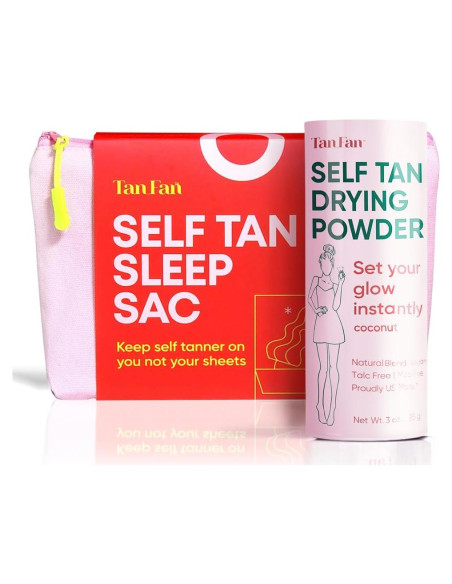 Saco de Sueño Tan Fan + Polvo Secante Vegano 100% Natural