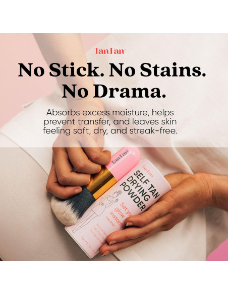 Saco de Sueño Tan Fan + Polvo Secante Vegano 100% Natural