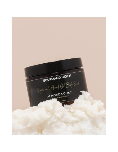 Exfoliante Corporal Gourmand Haven 354 ml - Azúcar y Almendra