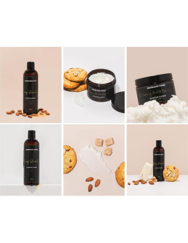 Exfoliante Corporal Gourmand Haven 354 ml - Azúcar y Almendra