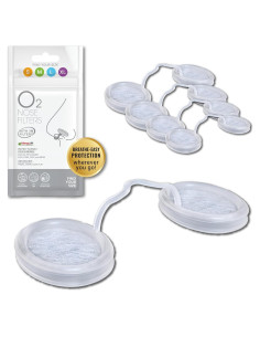 Filtros Nasales O2 3M - Protección contra Alergias y Polvo