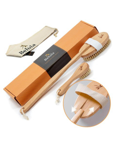 Conjunto de Cepillos Corporales Belula - Exfoliantes Naturales