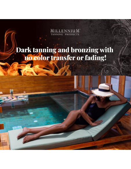 Combo Lociones Bronceadoras Millennium 100X y 60X 2x13.5 oz