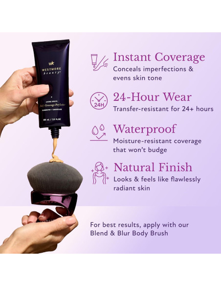 Cubre Cuerpo Perfecto Westmore Beauty 99.22 g - Maquillaje Impermeable