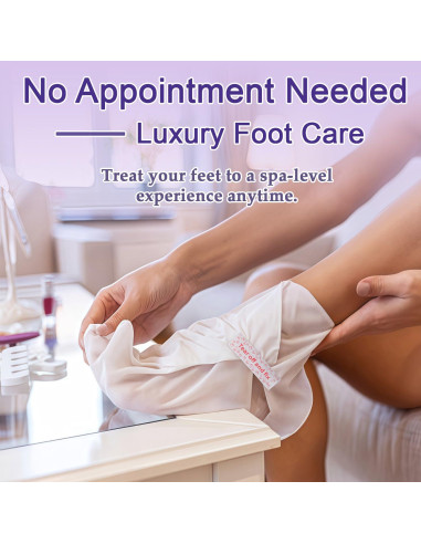 Mascarilla Exfoliante para Pies Genérico - 5 Paquetes con Urea y Lavanda