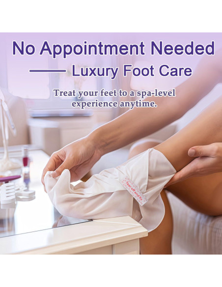 Mascarilla Exfoliante para Pies Genérico - 5 Paquetes con Urea y Lavanda