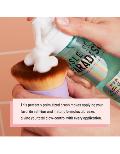 Brocha de Mezcla Autobronceador Isla del Paraíso 1 Cuenta