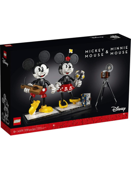 LEGO Disney Mickey y Minnie Mouse Construcción 43179 1739 Piezas