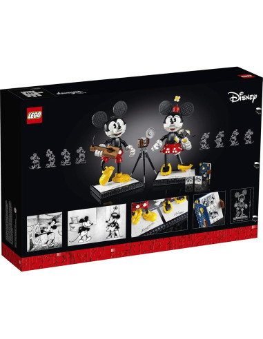 LEGO Disney Mickey y Minnie Mouse Construcción 43179 1739 Piezas