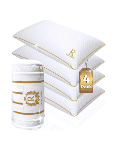 Almohadas de Espuma con Memoria Royal Therapy Reina 4-Pack