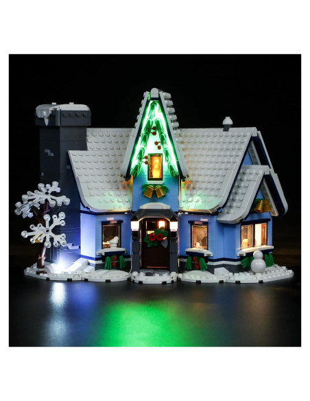 Luz LED LIGHTAILING para Lego 10293 Visita de Santa
