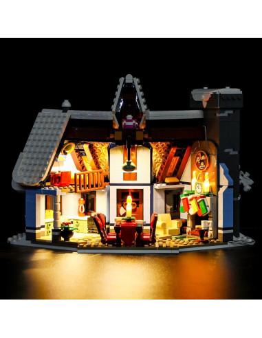 Luz LED LIGHTAILING para Lego 10293 Visita de Santa
