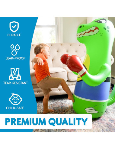 Saco de Boxeo Inflable para Niños Preferred Toys 121 cm