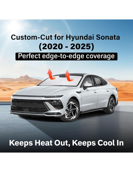 Protector Solar EcoNour para Parabrisas Hyundai Sonata 2020-2025