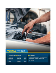 Alternador PHILTOP 5.7L para Ram 1500/2500/3500/Durango 2003-2006 2