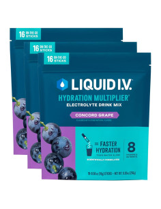 Liquid I.V. Hidratación Multiplicador Uva Concordia - 48 Porciones