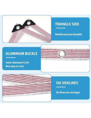 Lona Transparente Resistente al Agua 2.13x2.74m Welacymet