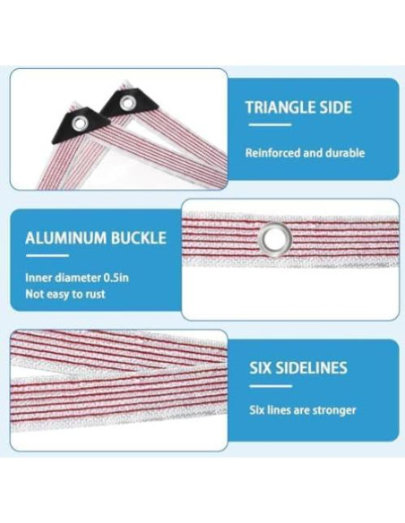 Lona Transparente Resistente al Agua 2.13x2.74m Welacymet