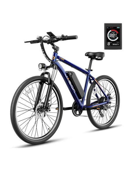 Bicicleta Eléctrica Jasion EB5 750W 26" 7 Velocidades Azul