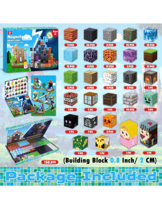 Bloques Magnéticos GraceDuck 150 PCS Castillo Fantasía 2