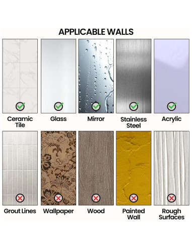 Soporte para Esponjas TAILI 4 en 1 con Ventosa - Negro