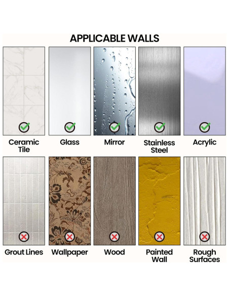 Soporte para Esponjas TAILI 4 en 1 con Ventosa - Negro