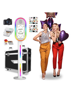 Cabina de Fotos Espejo DSLR Enwozp 15.6" con Impresora