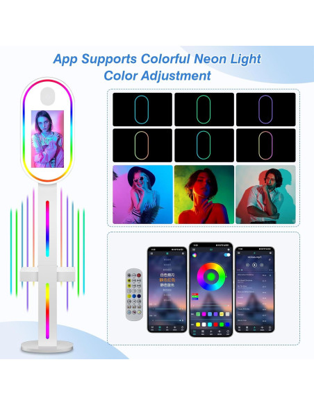 Cabina de Fotos Espejo DSLR Enwozp 15.6" con Impresora