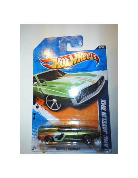 Hot Wheels Muscle Mania AMC Javelin AMX Verde 2010