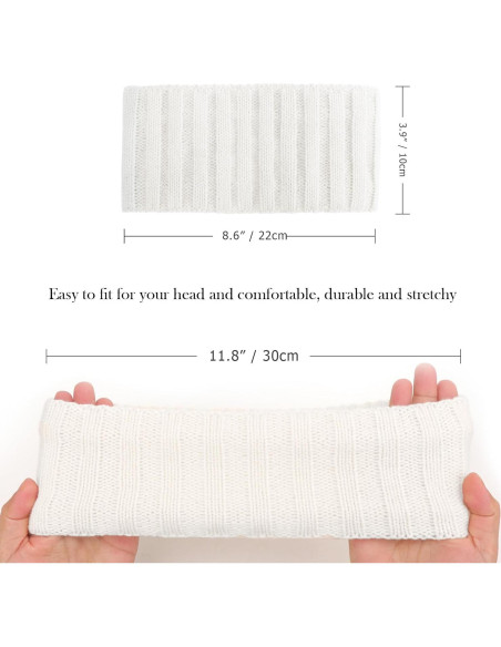 Diademas de Invierno AQOKKA para Mujeres - Calentadores de Oídos