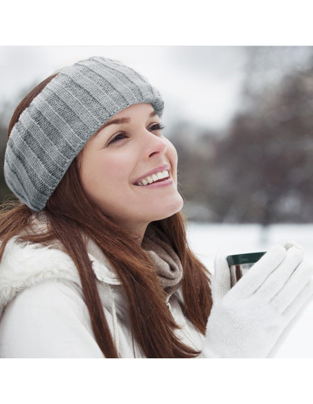 Diademas de Invierno AQOKKA para Mujeres - Calentadores de Oídos