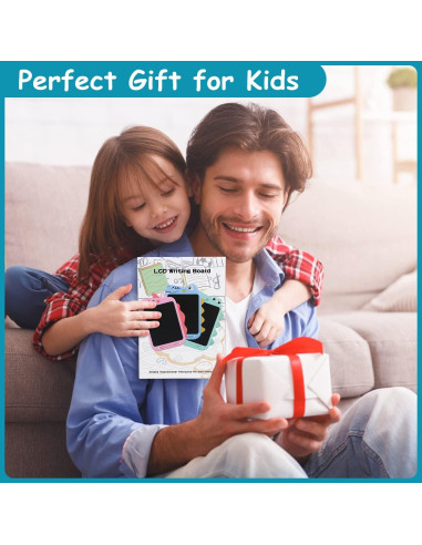 Tableta de Escritura LCD Fullware 10" Azul Dinosaurio