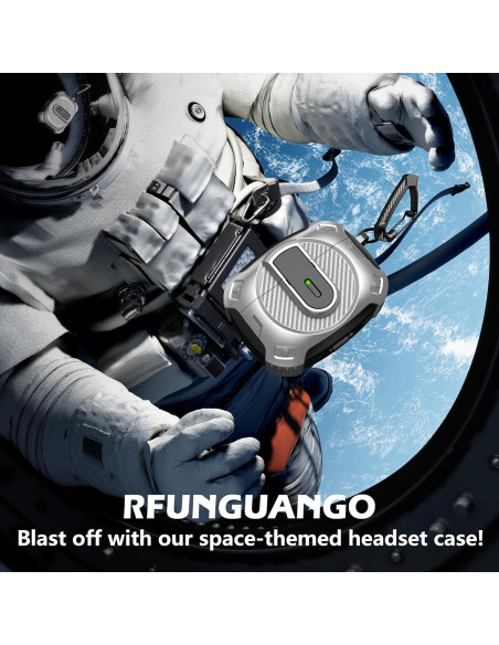 Funda Protectora RFUNGUANGO para AirPods Pro 2 - Espacial