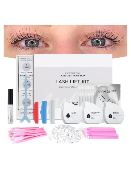 Kit de Elevación de Pestañas LASHVIEW - 10 Aplicaciones