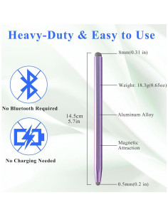 Lápiz Stylus 2-en-1 Kenkor para Pantalla Táctil Universal 2