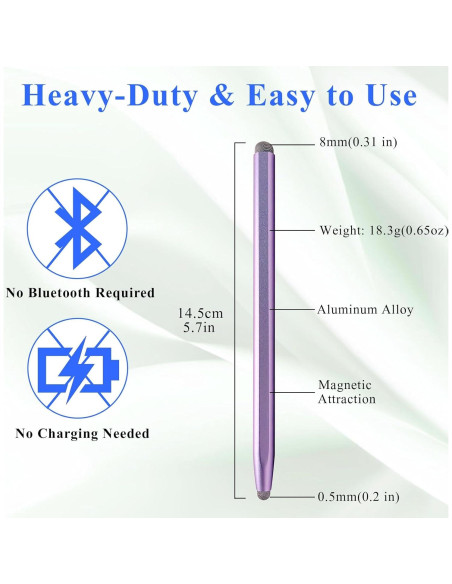 Lápiz Stylus 2-en-1 Kenkor para Pantalla Táctil Universal