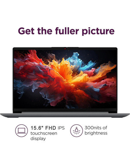 Laptop Lenovo Ideapad 15.6" FHD Táctil 40GB RAM 1TB SSD