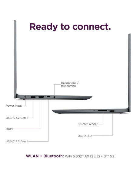 Laptop Lenovo Ideapad 15.6" FHD Táctil 40GB RAM 1TB SSD