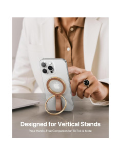 Soporte Magnético de Cuero Andobil MagSafe Ajustable 360 2