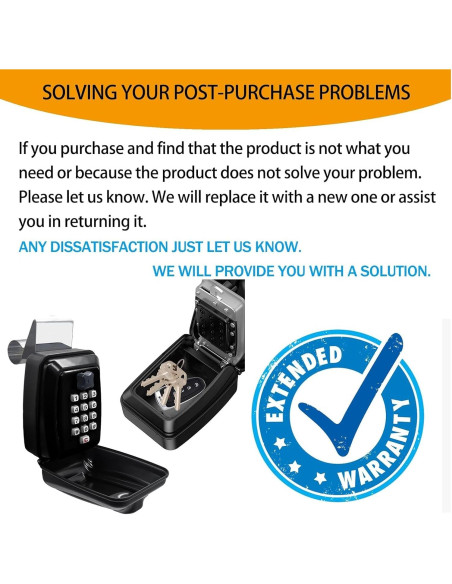 Caja de Llave de Coche Nexjy SL-591 con Contraseña Segura